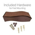 thumbnail image 5 of Arf Pets Wall-Mounted Curved Wooden Cat Shelf for Climbing & Resting, 5 of 7