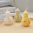 thumbnail image 5 of Molde de silicona para velas, muñeco de nieve, bufanda de lana, muñeco de nieve navideño casero, artesanías de resina, yeso, jabón, chocolate, cubitos de hielo, molde para hornear, 5 of 5