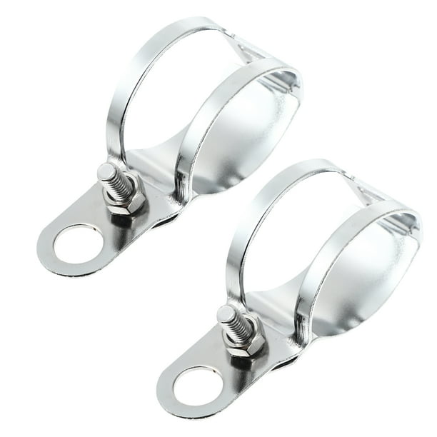 2 abrazaderas para intermitentes de motocicleta, soporte de montaje de luz, accesorios para motocicleta