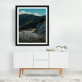 thumbnail image 3 of Winding Through the Mountains - Greece Photography Landscape Mountain Nature Scenic Autumn Wilderness Black Framed Wall Art Print 11 x 14 inches, 3 of 4