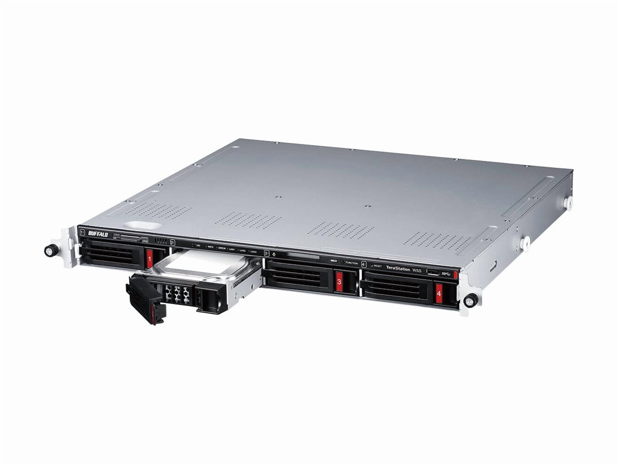 BUFFALO TeraStation WS5420RN 4-Bay Windows Server IoT 2025 Rackmount NAS 32TB (4x8TB) HDD Included TAA Compliant - Intel Atom C3338 Dual-core (2 Core) 1.50 GHz - 4 x HDD Supported - 48 TB Supported...