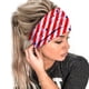 thumbnail image 1 of Diadema elástica con estampado del Día de la Independencia para mujer, 1 unidad, pañuelo para la cabeza, pañuelo para la cabeza para mujer, 1 of 3