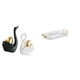 thumbnail image 1 of Elegante juego de figuras de cisne y bandeja de tocador rectangular nórdica para decoración de mesa, almacenamiento de joyas y organizador de dormitor, 1 of 8
