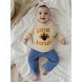 thumbnail image 4 of BemeyourBBs Toddler Baby Thanksgiving Sweater Turkey Letter Long Sleeve Knit Tops, 4 of 9