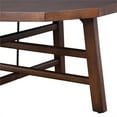 thumbnail image 2 of Paisley Burnt Caramel Finish Wood Cocktail Table, 2 of 9