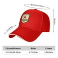 thumbnail image 6 of Sacramento Republic Fc Hat Adjustable Sandwich Bill Trucker Cap For Daily & Outdoor Use, 6 of 6