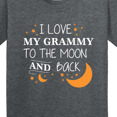 thumbnail image 4 of Inktastic I Love My Grammy to the Moon and Back Youth T-Shirt, 4 of 5