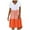 ZF-Orange, variant on Meichang Women's Summer Dresses V Neck Short Sleeve Dresses Polka Dot Striped Patchwork Print Boho Ruffle Tiered Dresses Flowy Swing Midi Dresses, Vestidos Para Mujer 2024