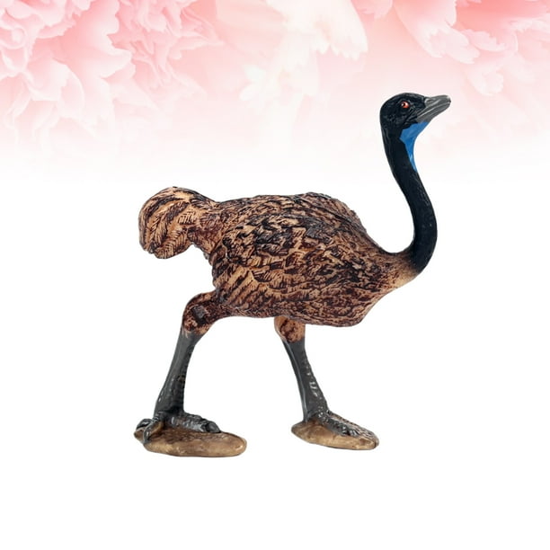 Nestingho 1Ud Wildlife Ornament Multi Color Ostrich Model Perfect for Office and Home Decoration