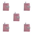 thumbnail image 2 of maskred Élégant Femmes S Points Porte-Monnaie Porte-Monnaie Sac à Main Rose 5Set, 2 of 6