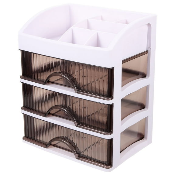 TEHAUX  Drawer Organiser Small Storage Bins Cabinet Office
