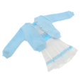 thumbnail image 3 of 1/6 ropa de muñeca plisada 3 uds conjunto para accesorios de muñeca "PH , Azul claro Hugo Ropa de muñeca de 12 pulgadas, 3 of 10