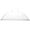 transparent, variant on Howish Acrylic Dust Cover Acrylic Cake Dome Cover Pastry Tray Clear Food Display(12.2"X9.45"X5.12")