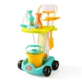 thumbnail image 4 of Nuevo Producto, Kit de limpieza de juguete de simulación para niños, carrito de herramientas, simulación de juego, juguetes de limpieza para casa, regalos para niños y niñas, 4 of 4