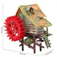 thumbnail image 6 of Waterwheel Hut Aquarium Big Water Wheel Landscaping, Rotatable Waterwheel Windmill Aquarium, For Aquarium Fish Tank, 6 of 7
