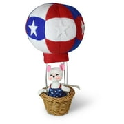 Annalee Patriotic Balloon Ride, 11 inch Collectible Figurine