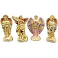 thumbnail image 4 of MORÍN Imágenes | Juego de 4 arcángeles decorativos| figuras religiosas de Rafael, Miguel, Metatrón y Gabriel |9 cm |(Dorado)&nbsp;, 4 of 4