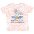 thumbnail image 3 of Inktastic My Mommy Loves Me to the Moon and Back Boys or Girls Toddler T-Shirt, 3 of 5