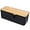 Black, variant on Cable Management Box with Bamboo Lid Small Cable Organizer Box for Extension Cord Power Stripe Surge Protector Wire Management Concealer Organizer Cover Hider (Black)