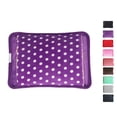 thumbnail image 4 of Nueva bolsa de agua de calefacción eléctrica cargando tesoro caliente bolsa de agua caliente con enchufe doble doble calefacción tesoro de peluche bebé caliente enchufable [big wave point black] AweSitey JJ16223-01, 4 of 6