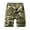 Khaki, variant on cllios Men's Camo Cargo Shorts Outdoor Camping Casual Shorts Classic Travel Cargo Shorts with Multi Pockets Mens Cargo Shorts Army Green,S