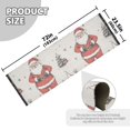 thumbnail image 5 of Yayeee Runner Rug for Bedroom 2'x6' Machine Washable Hallway Non Slip Mat, Beige Christmas Santa, 5 of 8