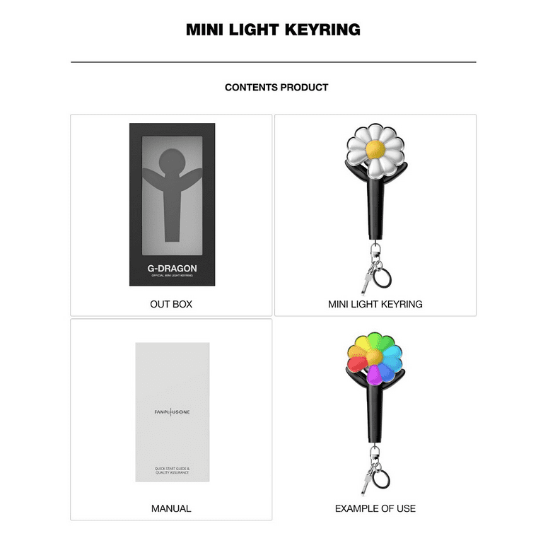 G-DRAGON LIGHT STICK＋CRADLE＋SCARF SET G-DRAGON Ubermensch Light Stick Scarf & Scarf Ring Set / | eBay