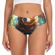 thumbnail image 1 of Fotbe Maple Meditating Bear Calzones Estampados para Mujer – Ropa Interior de Algodón, Cómoda, Suave y Elástica-Large, 1 of 6