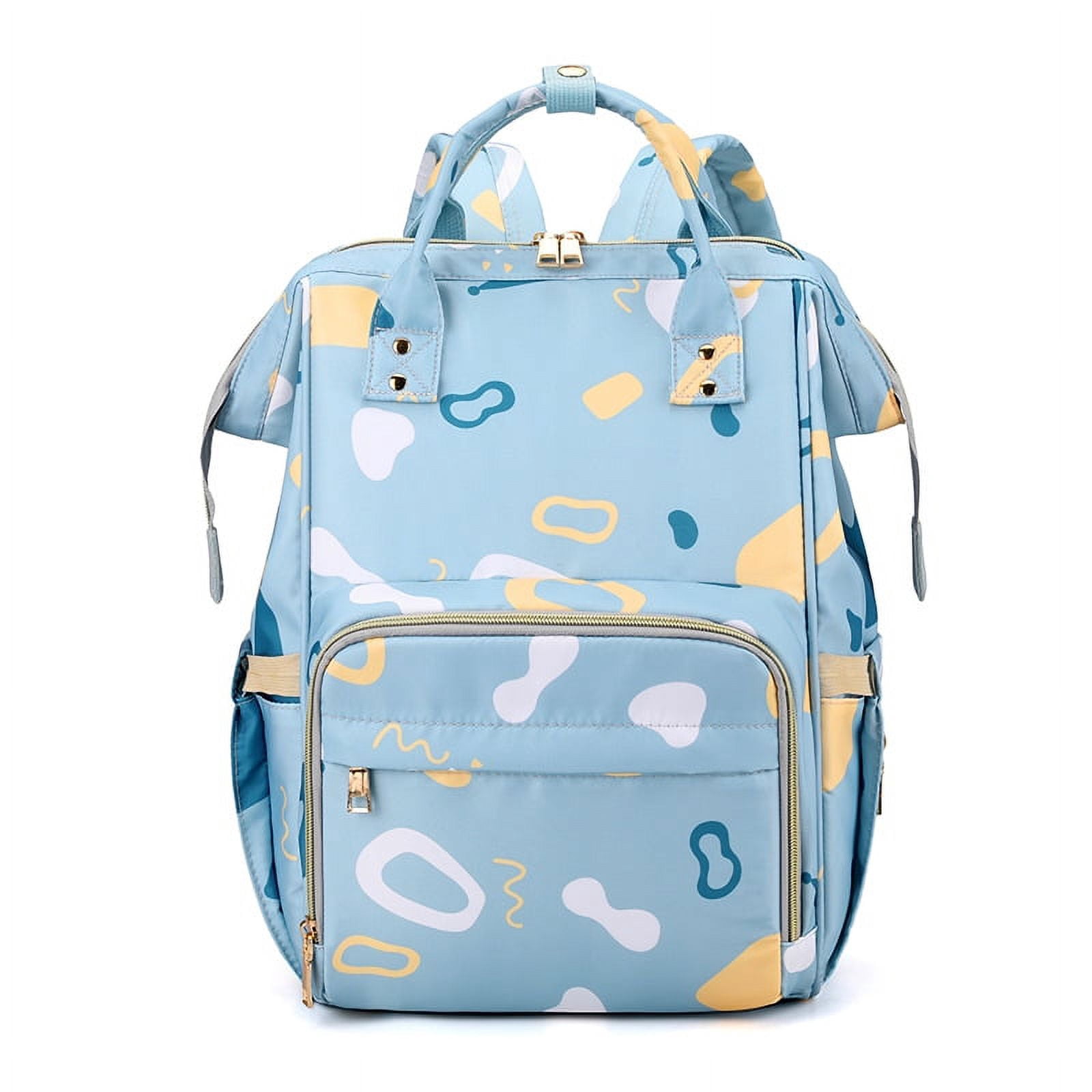 Diaper Bag Backpack, Nappy Changing Bags Multifunction Travel Backpack Maternity Baby Changing Bags Baby Stroller Backpack for Baby Care