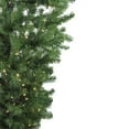 thumbnail image 3 of Northlight 7.5' Prelit Artificial Christmas Tree Upside Down Spruce - Warm White Lights, 3 of 4
