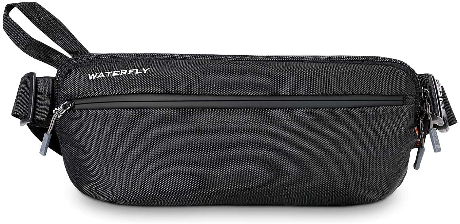 WATERFLY Sling Crossbody Chest Bag Over Shoulder Small Slim Cross