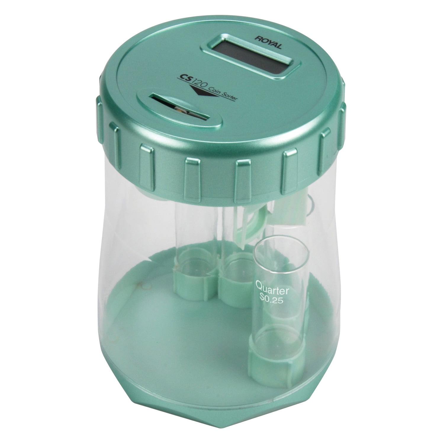 Royal 89362G CS 120 Coin Sorter (Green)
