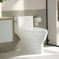 thumbnail image 4 of DeerValley Concord DV-1F52626 One-Piece Toilet 1.28 GPF Standard Toilets Ceramic in White Elongated Toilets with Left Trip Lever, 4 of 20