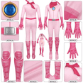 thumbnail image 4 of Satmonnus Super Bros Princess Halloween Cosplay Costume,  Video Game Role-Play Princess Cosplay Jumpsuit Fancy Dress up Costume Party Playsuit for Adults, 4 of 5