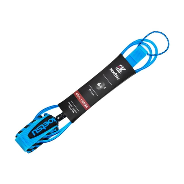 Lipstore Surfboard Ankle Leash Leg Foot Rope Strap for Surfing Enthusiasts Shortboard 6ft Length