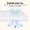 thumbnail image 5 of Dream on Me, Breathable Orthopedic Extra Firm Crib & Toddler Mattress, Reversible Design, 5 of 8