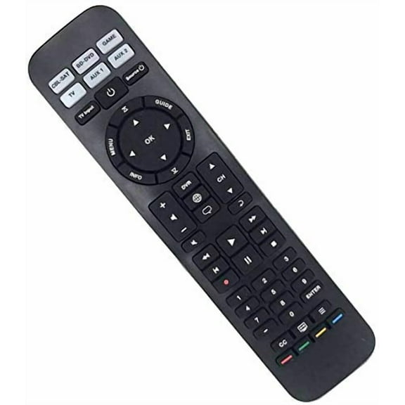 NTQinParts Remote Control Controller Replacement for Bose Solo 5 TV Sound System Soundbar-Black (Model:418775)