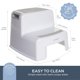thumbnail image 5 of Step Stool Dreambaby 2-Up para aprender a ir al baño y a ir al baño, 5 of 7
