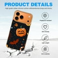 thumbnail image 4 of Case For Apple iPhone Air / 17 Pro / 17 Pro Max Series Case, Slim Thin Transparent Flexible Clear TPU Shockproof Phone Case For iPhone 17 Series, Halloween Ghost Pumpkins (2), 4 of 6