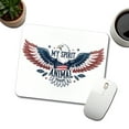 thumbnail image 3 of My Spirit Animal Patriotic American Bald Eagle Mouse Pad Low Profile Gaming Mat, 3 of 7