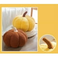 thumbnail image 3 of 3D Pumpkin Throw Pillow, Fluffy Plush Stuffed Animal Toys, Pumpkin Pillow Sofa Cushion for Home Decor Halloween, Christmas or Birthday Party, 3 of 8