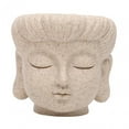 thumbnail image 1 of maskred Buddha Head Flower Pot Buddhism Gift Pot Plant for Kitchen Garden Home Style B, 1 of 1