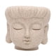 thumbnail image 4 of Maceta con cabeza de Buda, maceta para regalo, decoración de bonsái, organizador, florero para exteriores, contenedor de brochas de maquillaje para Estilo B, 4 of 8