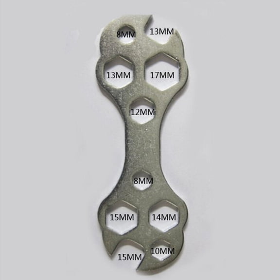 Multitool Portable Wrench 8-15mm Hex Wrench Spanner Bicycle Repair Hand