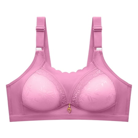 

Womens Smooth Bra Fashion Plus Size Push Up Wonderwire Pure Comfort Bras Ultimate Soft Full Coverage Balcony Bra