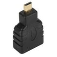 thumbnail image 1 of 10 Pcs Adaptateur Connecteur Noir ABS Micro HDMI vers HDMI Support 1080P pour Raspberry Pi 4B, 1 of 2