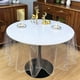 thumbnail image 1 of Mantel Redondo Transparente, Protector de Mesa de Vinilo, Cubierta de Mesa Transparente con Superficie Impermeable, Diámetro de 152 cm/180 cm para Restaurantes, Fiestas, 1 of 6