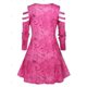 thumbnail image 3 of Camiseta con Detalle Escotado de Escalera de Talla Extra Rosegal Mangas largas de talla grande, 3 of 5
