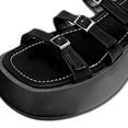 thumbnail image 6 of Women's Platform Slide Sandals Adjustable Buckle Beach Ladies Girls Open Toe 40, 6 of 8