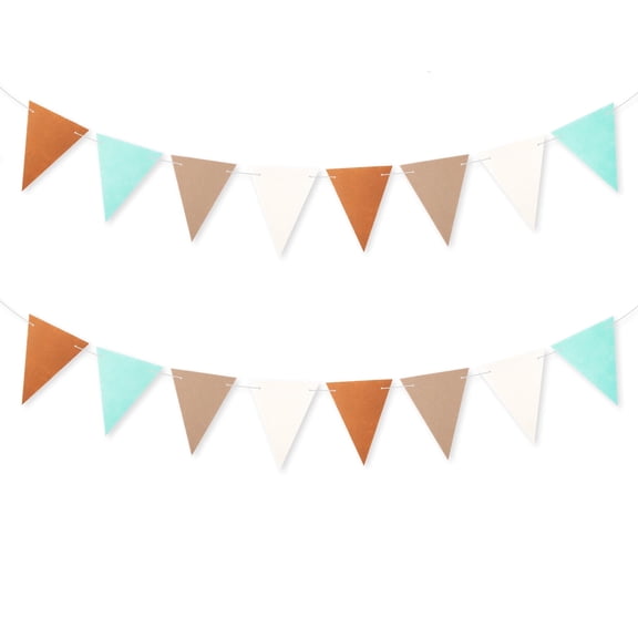 MALLMALL6 Felt Pennant Banner for Baby Shower Nursery Decor, 1 Pack